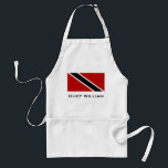 Delantal Bandera de Trinidad y Tobago<br><div class="desc">Celebren su orgullo por las hermosas islas de Trinidad y Tobago.</div>