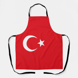 Delantal Bandera de Turquía