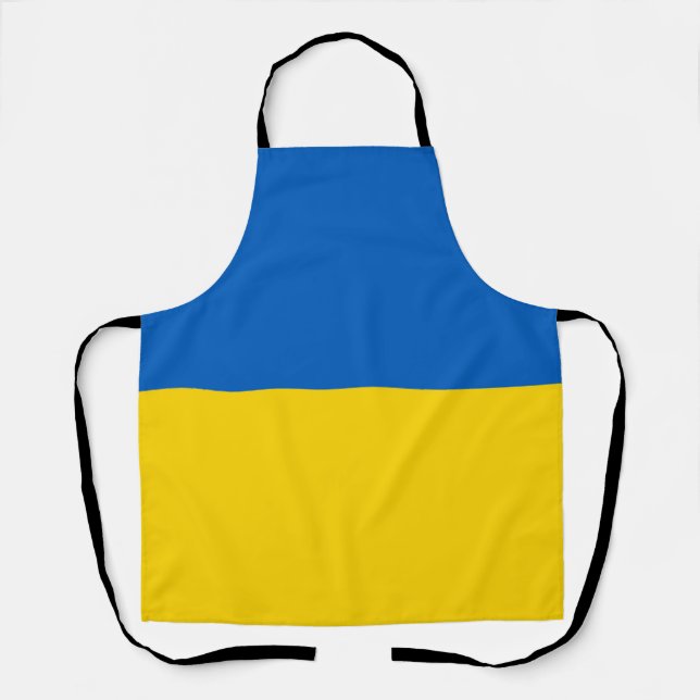 Delantal Bandera de Ucrania (Anverso)