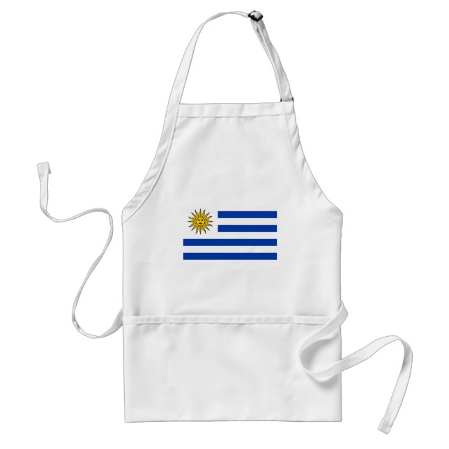 Delantal Bandera de Uruguay (Frente)