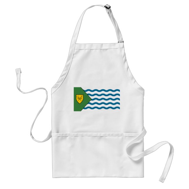 Delantal Bandera de Vancouver, Apron adulto de Columbia Bri (Frente)