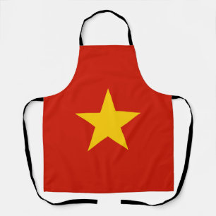 Delantal Bandera de Vietnam