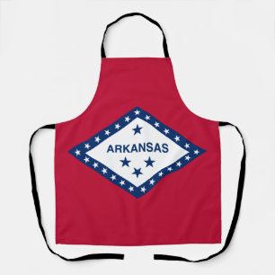 Delantal Bandera del estado de Arkansas
