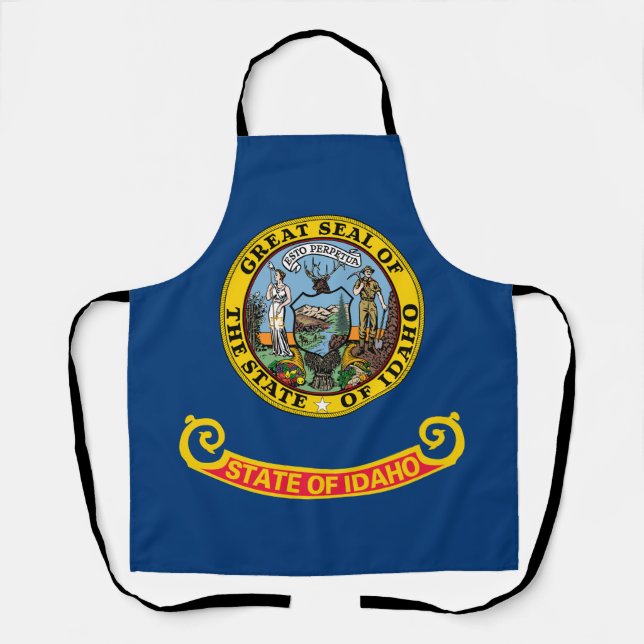 Delantal Bandera del estado de Idaho (Anverso)