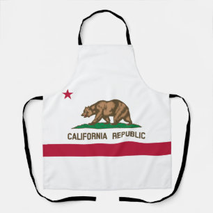 Delantal Bandera del Estado de la República de California