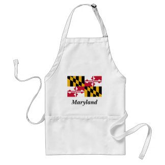 Delantal Bandera del estado de Maryland