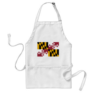 Delantal Bandera del estado de Maryland