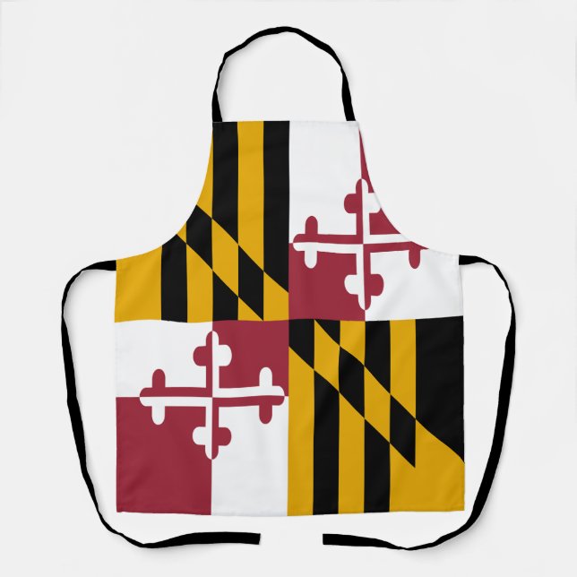 Delantal Bandera del Estado de Maryland (Anverso)