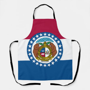 Delantal Bandera del estado de Missouri