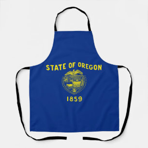 Delantal Bandera del Estado de Oregon