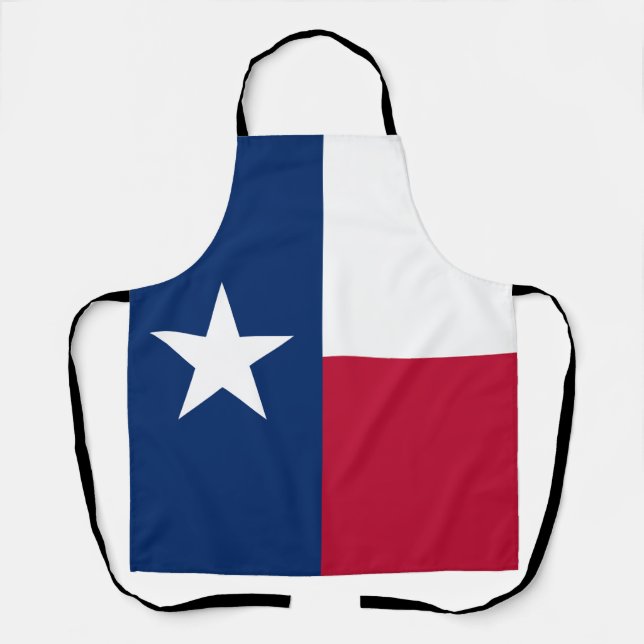 Delantal Bandera del estado de Texas (Anverso)