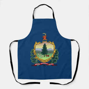 Delantal Bandera del estado de Vermont