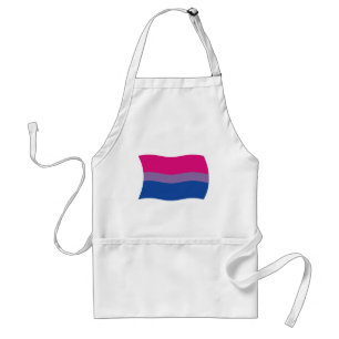 Delantal Bandera del Orgullo Bisexual