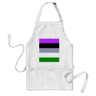 Delantal Bandera del Orgullo Géneer Caída