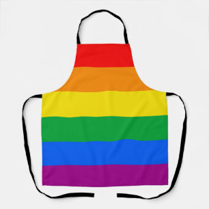 Delantal Bandera del Orgullo LGBTQ+ Arcoíris