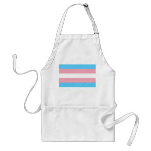 Delantal Bandera del Orgullo Transgénero