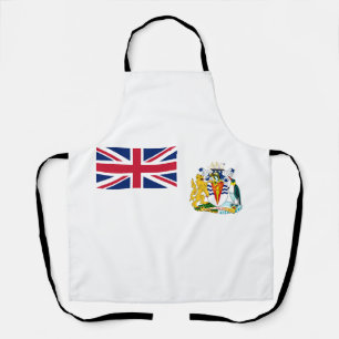 Delantal Bandera del Territorio Antártico Británico