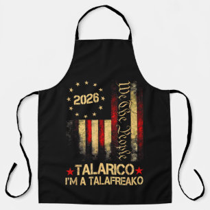 Delantal Bandera estadounidense vintage 2026 simpatizante p