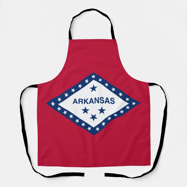 Delantal Bandera estatal de Arkansas (Anverso)