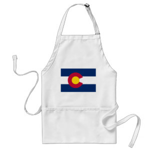 Delantal Bandera Estatal de Colorado