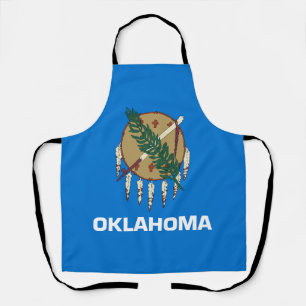 Delantal Bandera estatal de Oklahoma