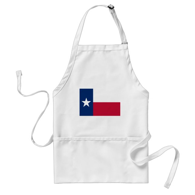 Delantal Bandera Estatal de Texas (Frente)