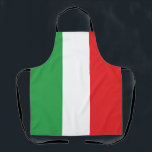 Delantal Bandera italiana sencilla en negrita<br><div class="desc">Audaz Apron,  Bandera Italiana. El diseño es sencillo,  con los colores de la bandera italiana (verde,  blanco y rojo).  Es un regalo maravilloso para quien disfrute de la cocina italiana,  la cocina italiana o una dieta mediterránea. ¡Viva Cocina Italiana!</div>