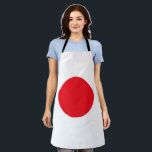 Delantal Bandera japonesa<br><div class="desc">Espectro "patriótico"</div>