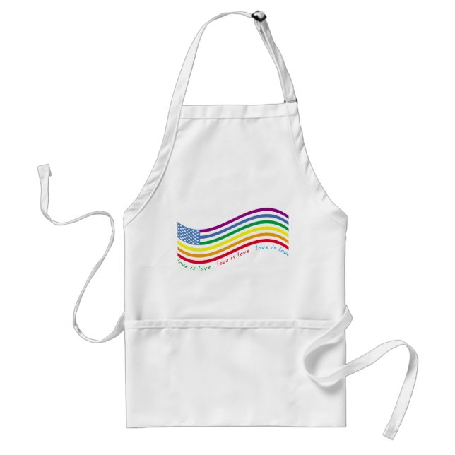 Delantal Bandera LGBT (Frente)