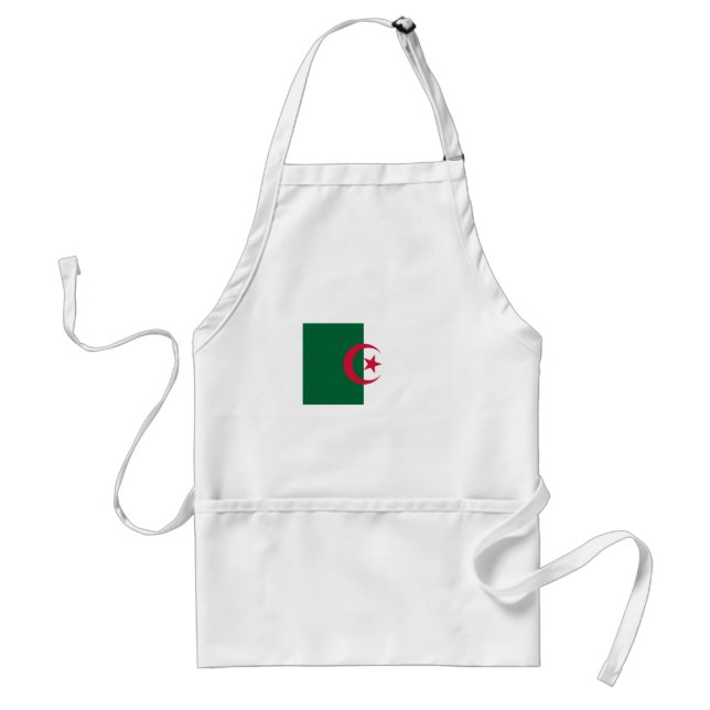 Delantal Bandera patriótica argelina (Frente)