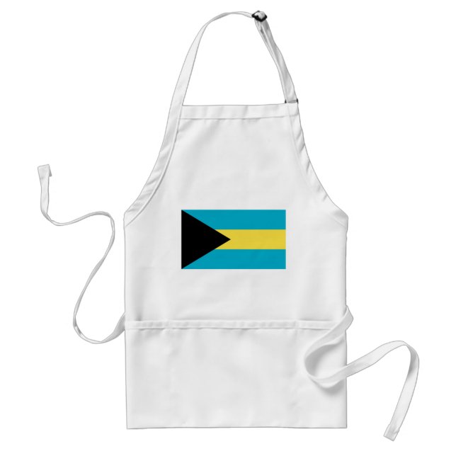 Delantal Bandera patriótica bahameña (Frente)