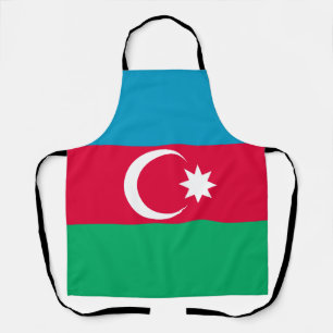 Delantal Bandera patriótica de Azerbaiyán