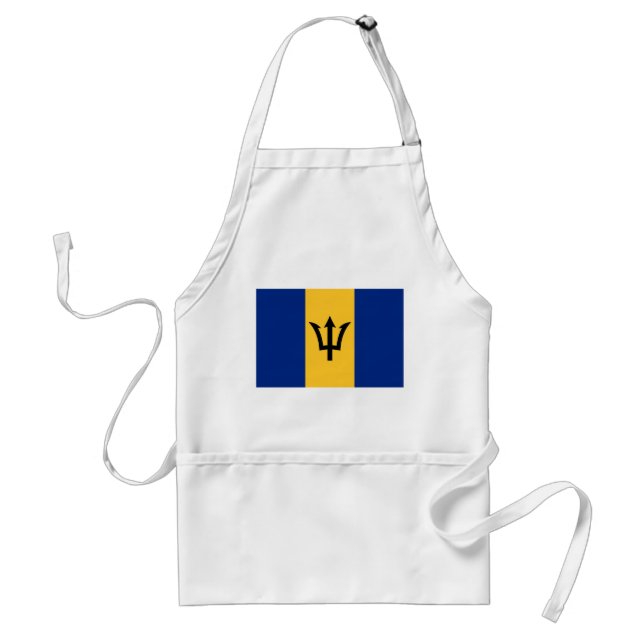 Delantal Bandera Patriótica de Barbados (Frente)