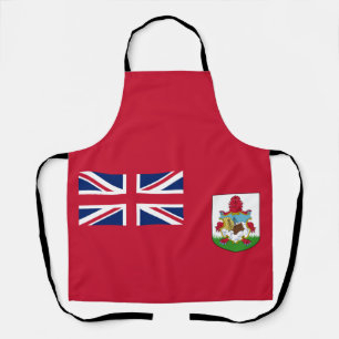 Delantal Bandera patriótica de Bermudas
