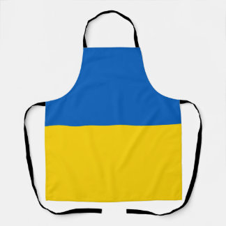 Delantal Bandera patriótica de Ucrania