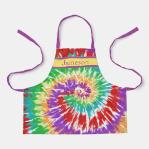 Delantal Bañera Arcoiris Teñida De Tiempos Infantiles - Per