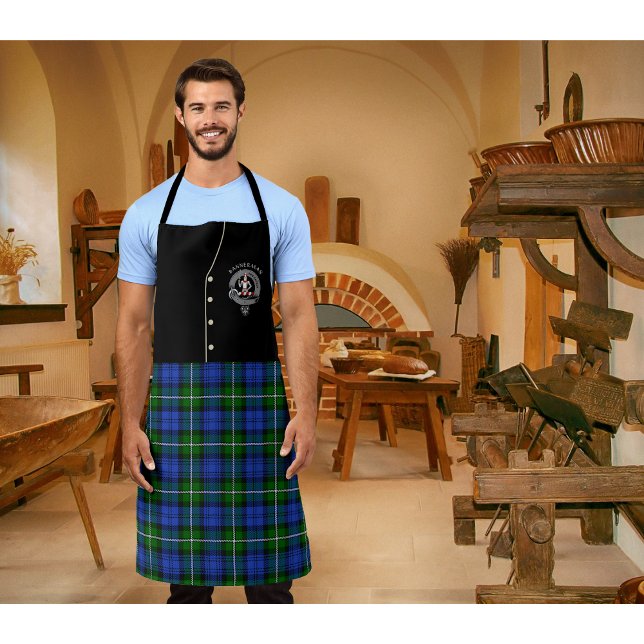 Delantal Bannerman Clan Badge & Tartan Kilt (Subido por el creador)