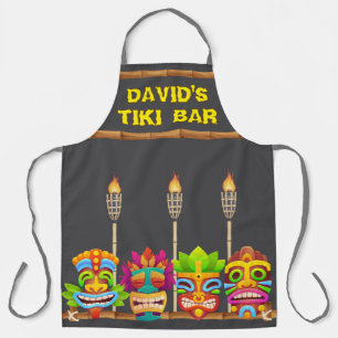 Delantal Bar de Tiki Personalizado