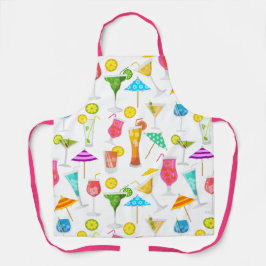 Delantal Bar Fiesta Cocktail Happy Hour