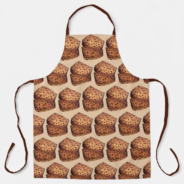 Delantal Bara Brith Welsh Pan de fruta de pan Pan de Gran B (Anverso)