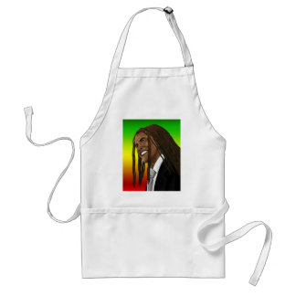 Delantal Barack Obama va estilo del reggae de Rasta