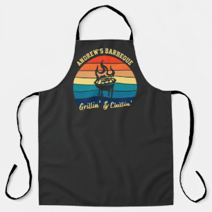 Delantal barbacoa personalizada - escalofríos y parrillada