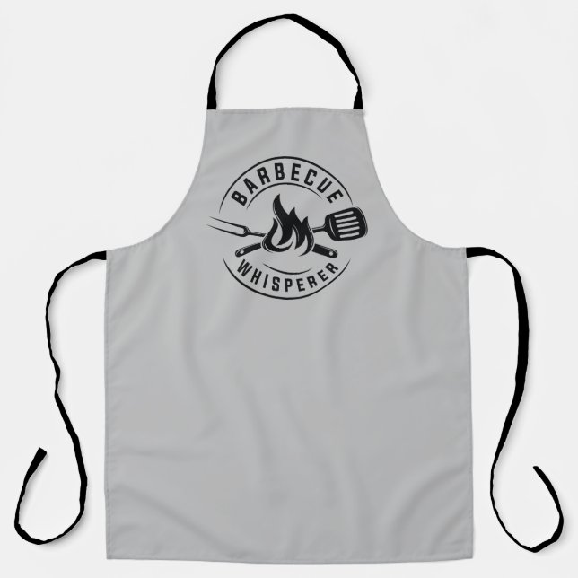 Delantal Barbecue Whisperer (Anverso)