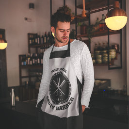 Delantal Barber Shop de estilo personalizado