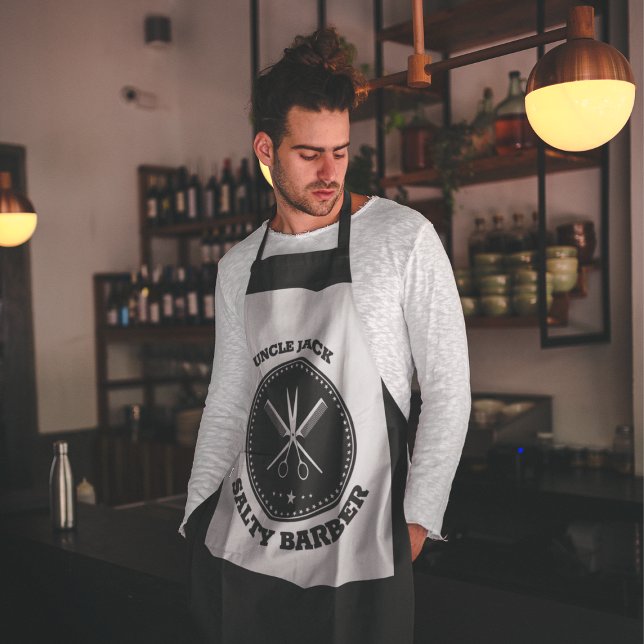 Delantal Barber Shop de estilo personalizado (Subido por el creador)