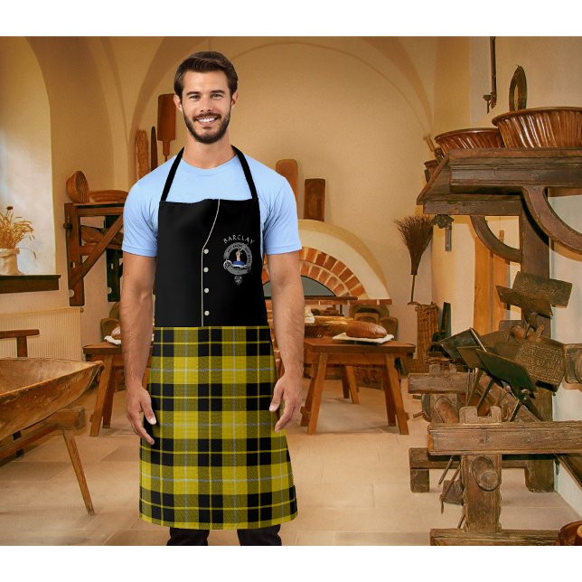 Delantal Barclay Clan Badge & Tartan Kilt (Subido por el creador)