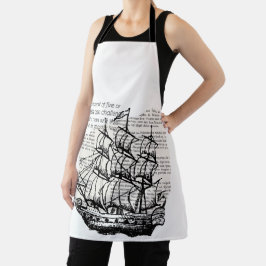 DELANTAL BARCO CON CITA