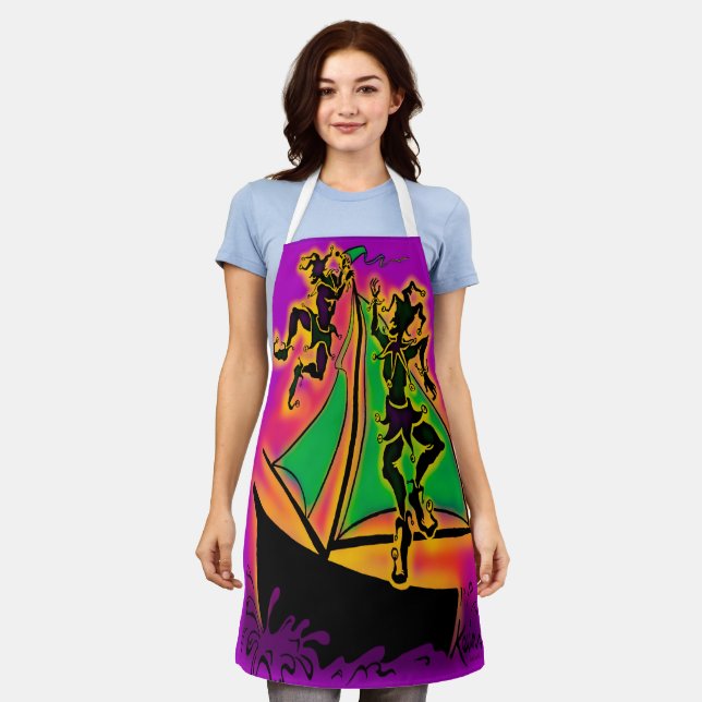 Delantal Barco de tontos (Gastado)