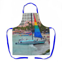 Barco de vela, Waikiki, Oahu