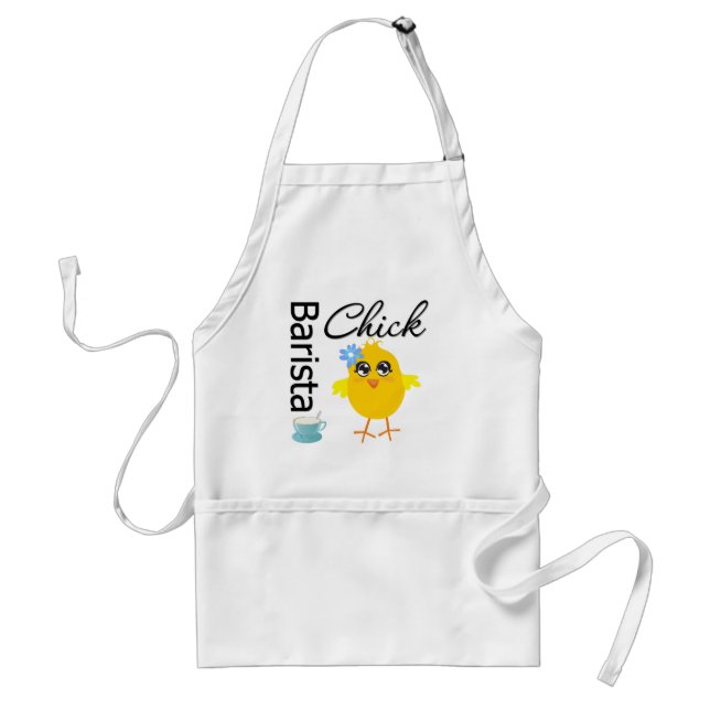 Delantal Barista Chick (Frente)
